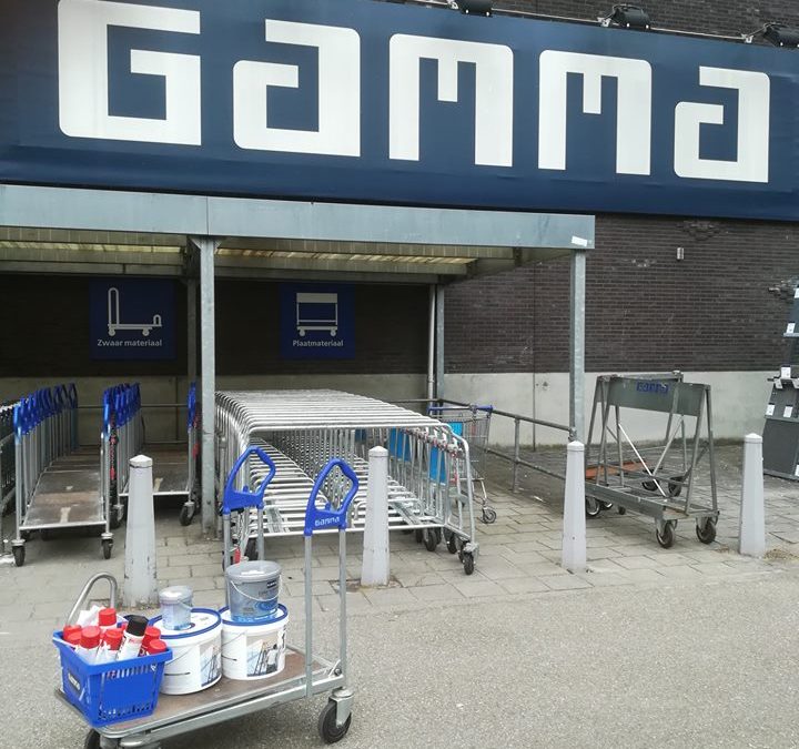 Mooie sponsoring Gamma Bussum